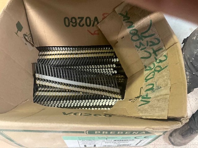 Prebena 7xr-rk90 pneumatische nagelindrijver/stripnagelmachine - afbeelding 7 van  16