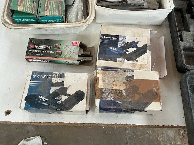 Prebena/ parkside/… pneumatische tackers /nietjespistolen (4x) - afbeelding 7 van  8