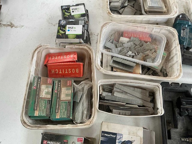 Prebena/ parkside/… pneumatische tackers /nietjespistolen (4x) - afbeelding 4 van  8