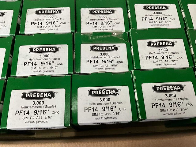Prebena pf14 9/16” nieten verzinkt (37x) - afbeelding 2 van  4