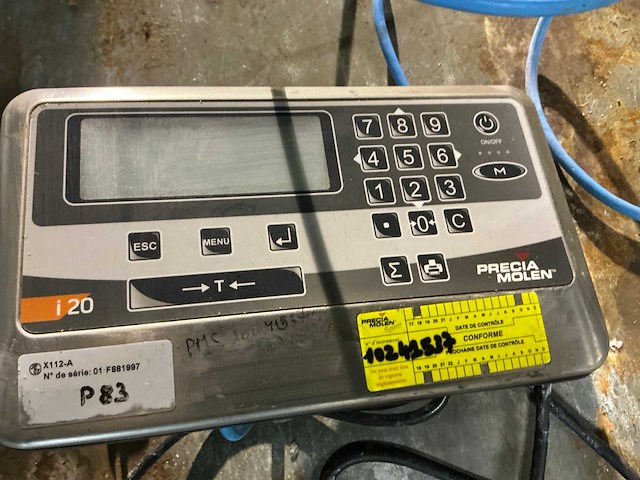 Precia molen i20 vloerweegschaal - afbeelding 3 van  4