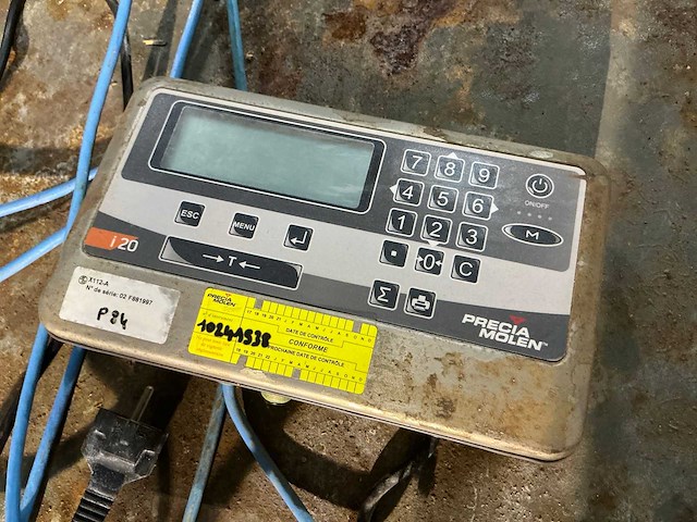 Precia molen i20 vloerweegschaal - afbeelding 4 van  4