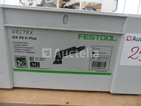 Precisie-vibratieschuurmachine festool dx 93 e - afbeelding 2 van  5