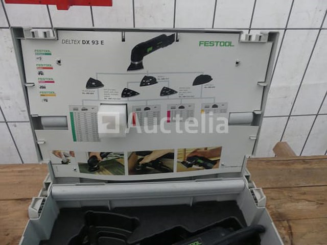 Precisie-vibratieschuurmachine festool dx 93 e - afbeelding 3 van  5