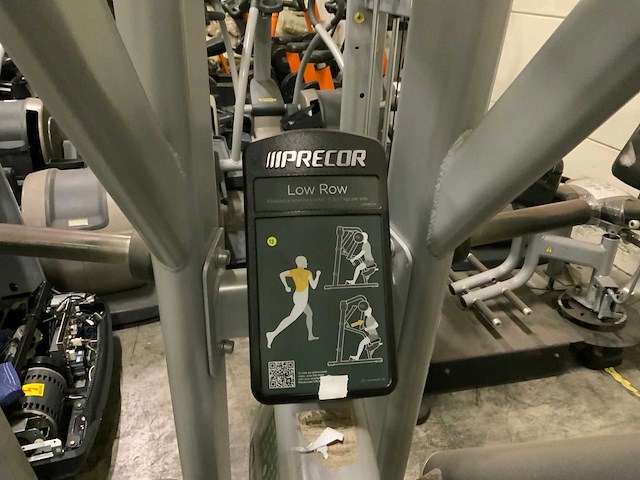 Precor plate loaded 50mm low row krachtstation - afbeelding 3 van  4