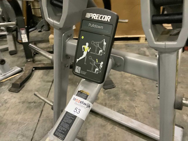 Precor plate loaded 50mm pulldown krachtstation - afbeelding 2 van  5
