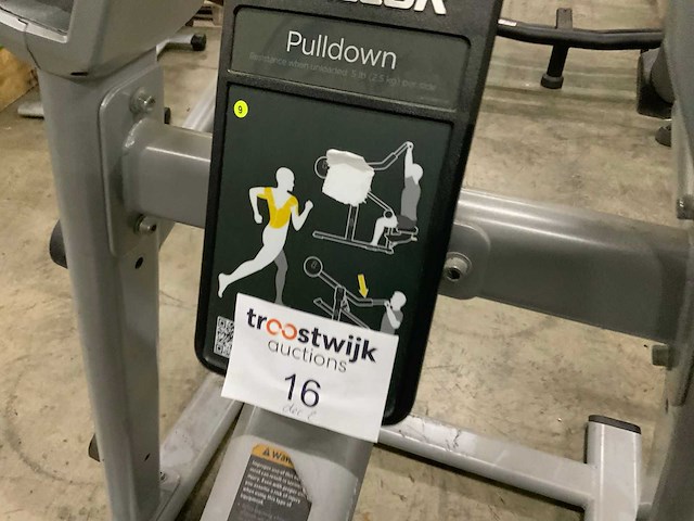 Precor plate loaded pulldown krachtstation - afbeelding 2 van  5
