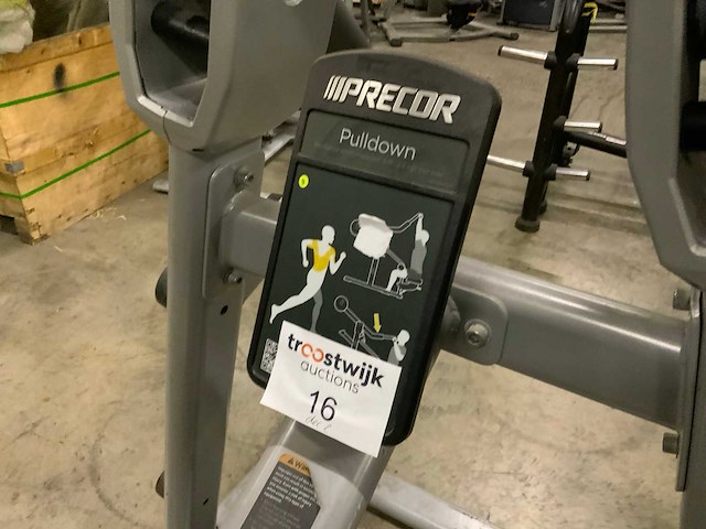 Precor plate loaded pulldown krachtstation - afbeelding 3 van  5