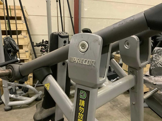 Precor plate loaded shoulderpress krachtstation - afbeelding 5 van  6