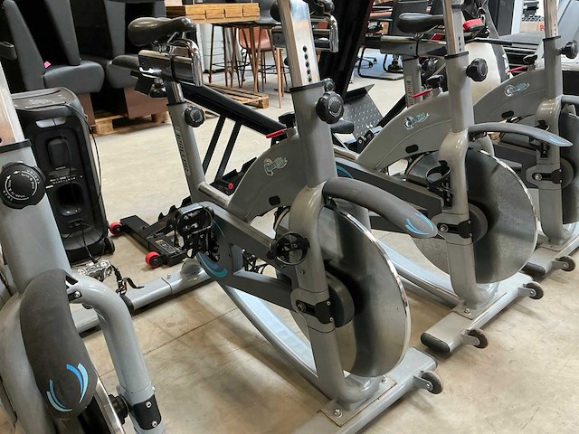 Precor teambike spinningbike (2x) - afbeelding 1 van  1