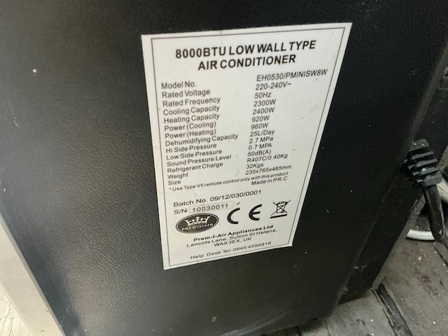 Prem-i-air mobiele airco - afbeelding 4 van  4