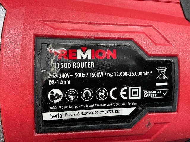 Premion r01500 bovenfrees - afbeelding 2 van  2