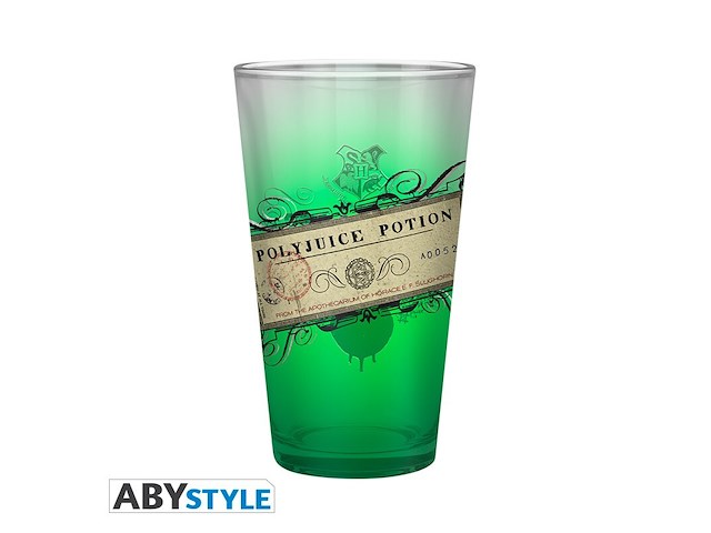 Premium groot glas - 400ml - polyjuice potion - harry potter - afbeelding 5 van  5