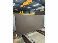 Premium marron brown velvet 20mm - p200 - nature stone stock (9x) - afbeelding 1 van  2