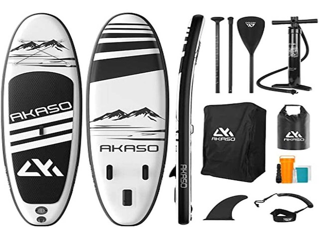 Premium opblaasbaar paddleboard voor volwassenen - afbeelding 1 van  2