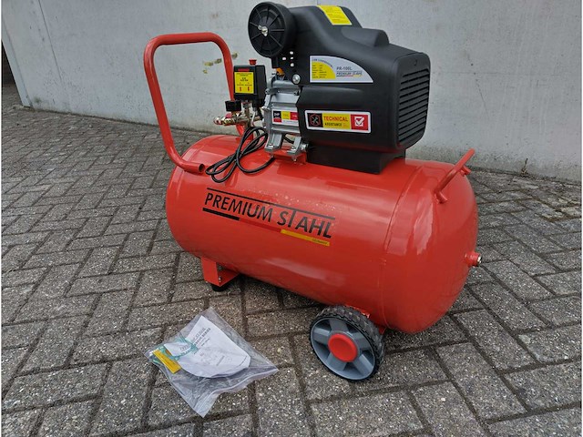 Premium stahl hogedrukcompressor - afbeelding 1 van  3