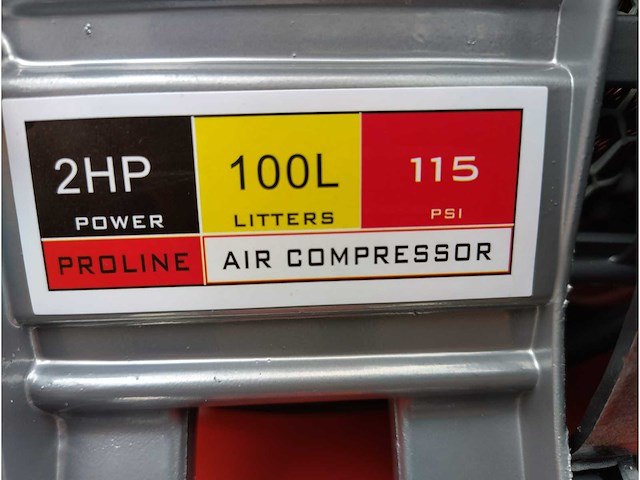Premium stahl hogedrukcompressor - afbeelding 3 van  3