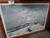 Prent achter glas - afbeelding 1 van  2