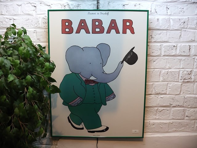 Prent babar - afbeelding 1 van  5