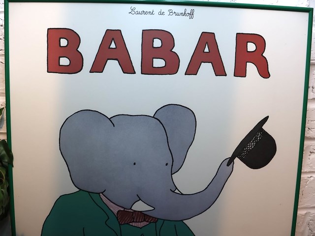 Prent babar - afbeelding 2 van  5