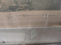 Prent brugge 69/74 gesigneerd - afbeelding 2 van  3