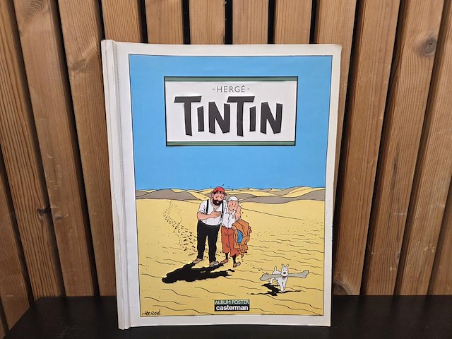 Prent en scheurboek tintin - afbeelding 1 van  6