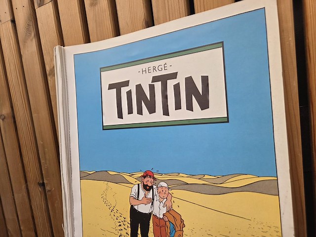 Prent en scheurboek tintin - afbeelding 2 van  6