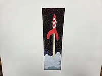 Prent tintin - afbeelding 2 van  2