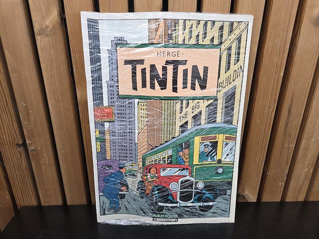 Prent tintin - afbeelding 1 van  4