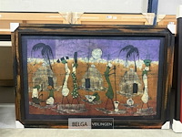 Prentkunst batik - afbeelding 1 van  2