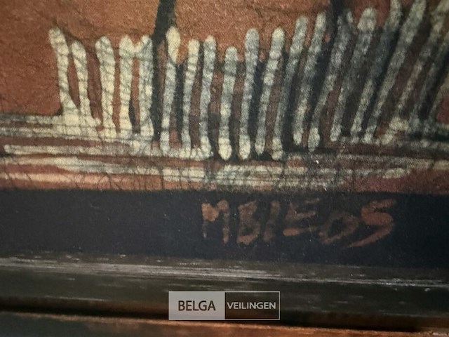 Prentkunst batik - afbeelding 2 van  2