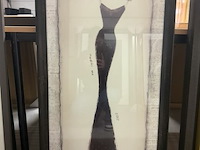 Prentkunst black dress - afbeelding 1 van  2