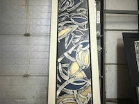 Prentkunst blauw-beige - afbeelding 1 van  1