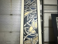 Prentkunst blauw-beige - afbeelding 1 van  1
