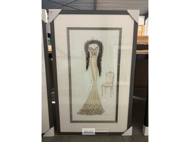 Prentkunst dressed to thill - afbeelding 1 van  2