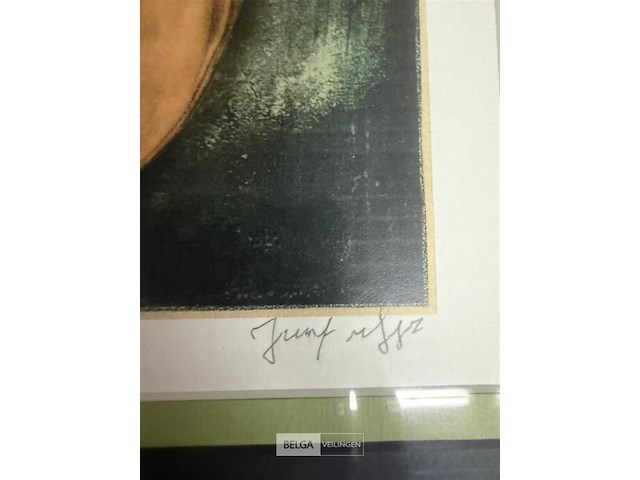 Prentkunst ethereal tulips iv - afbeelding 2 van  2