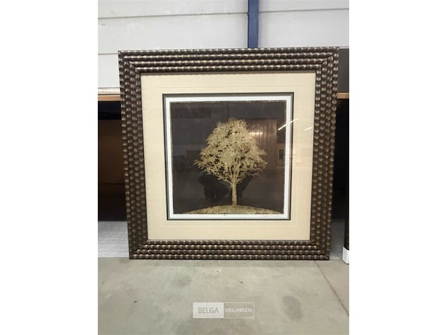 Prentkunst gilded tree ii - afbeelding 1 van  2