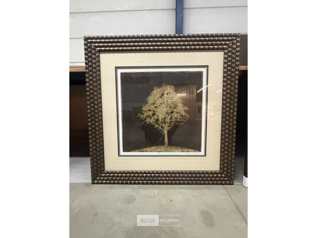 Prentkunst gilded tree ii - afbeelding 1 van  2