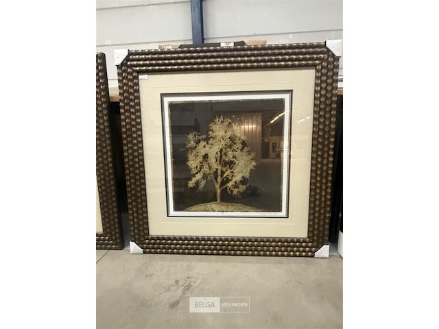 Prentkunst gilded tree iii - afbeelding 1 van  2