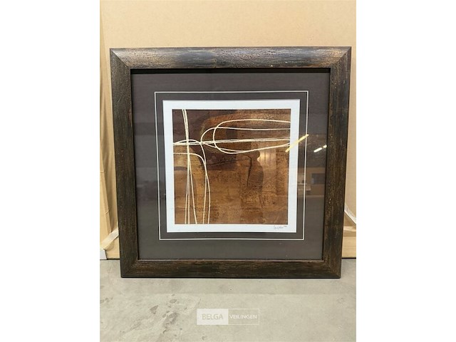 Prentkunst gouden boog - afbeelding 1 van  2