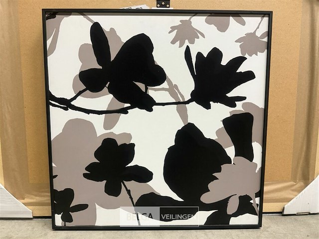 Prentkunst magnolia composition - afbeelding 1 van  2