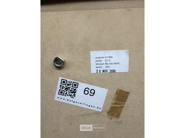 Prentkunst mo' sax - afbeelding 3 van  3