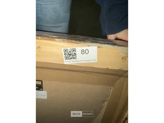 Prentkunst origineel paars i - afbeelding 2 van  2