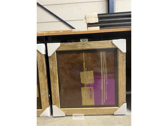 Prentkunst origineel paars i - afbeelding 1 van  2