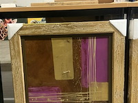 Prentkunst origineel paars ii - afbeelding 1 van  2