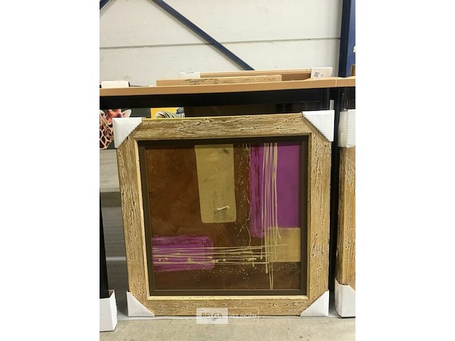 Prentkunst origineel paars ii - afbeelding 1 van  1