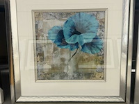 Prentkunst poppy blue - afbeelding 1 van  2