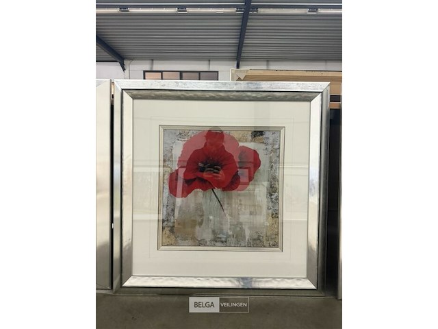 Prentkunst poppy red - afbeelding 1 van  2