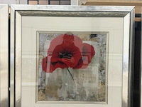 Prentkunst poppy red - afbeelding 1 van  2