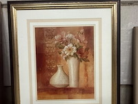 Prentkunst rose composition - afbeelding 1 van  1